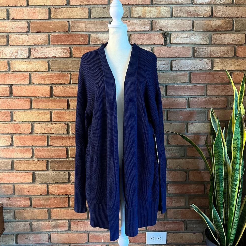 lululemon Cashlu Sweater Wrap in NISE Size XL/XXL
